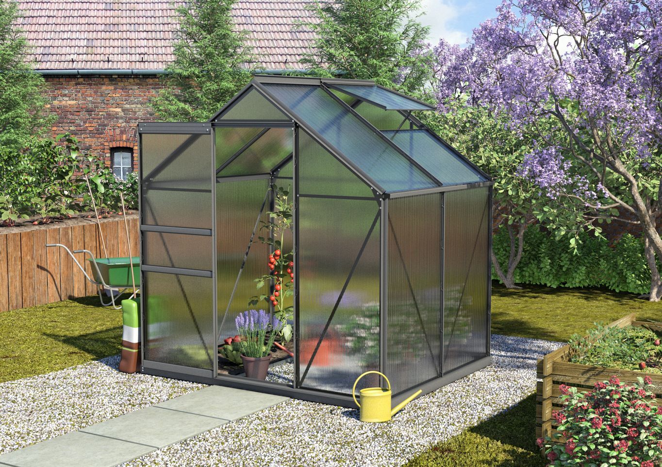 Vitavia Gewächshaus Calypso 3000/4 (BxT: 192x154)