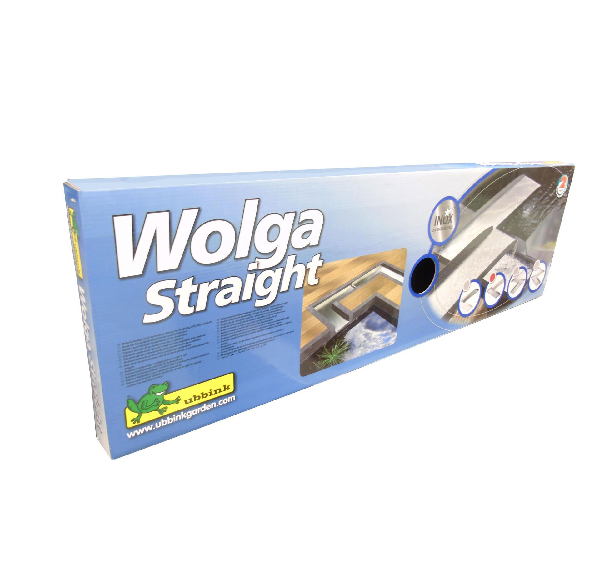 Bachlauf Wolga, Edelstahl