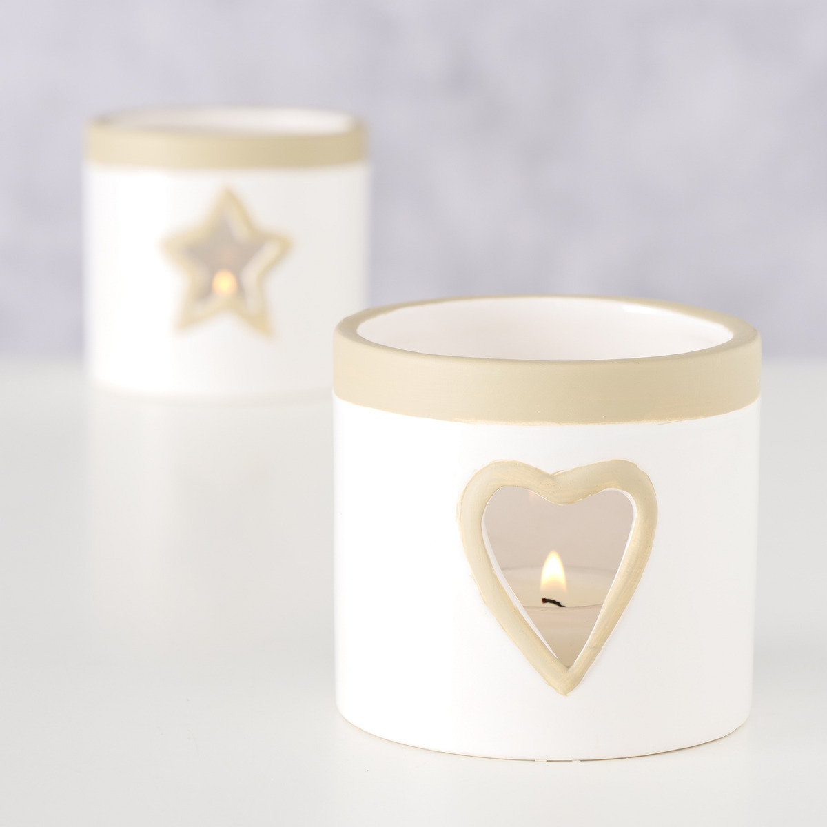 Windlicht Birma 2-fach sortiert