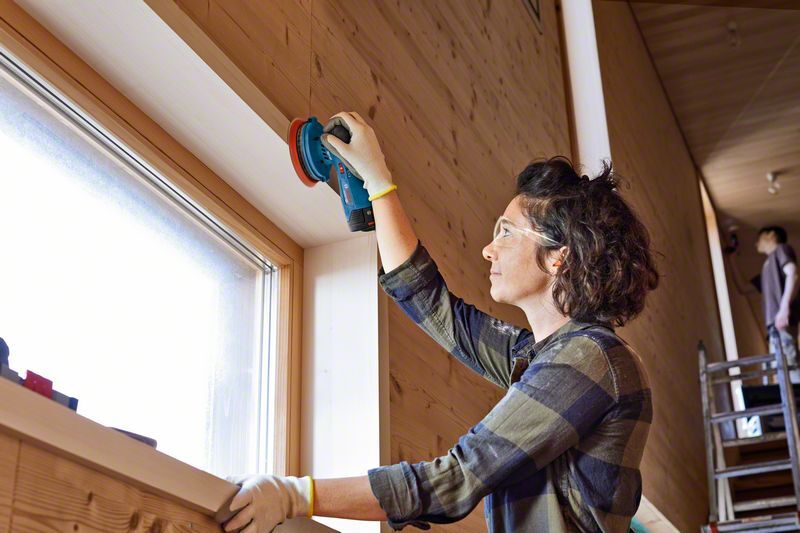 Akku-Exzenterschleifer GEX 12V-125 in L-BOXX