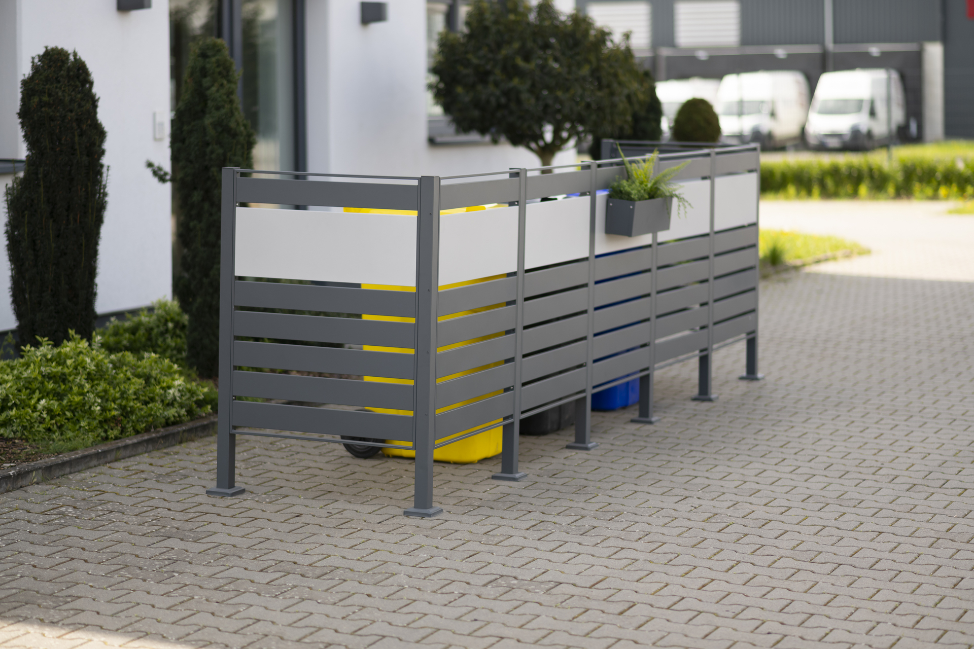 Mülltonnenverkleidung Planum bei leitermann.de günstig kaufen Mülltonnenverkleidung Planum
