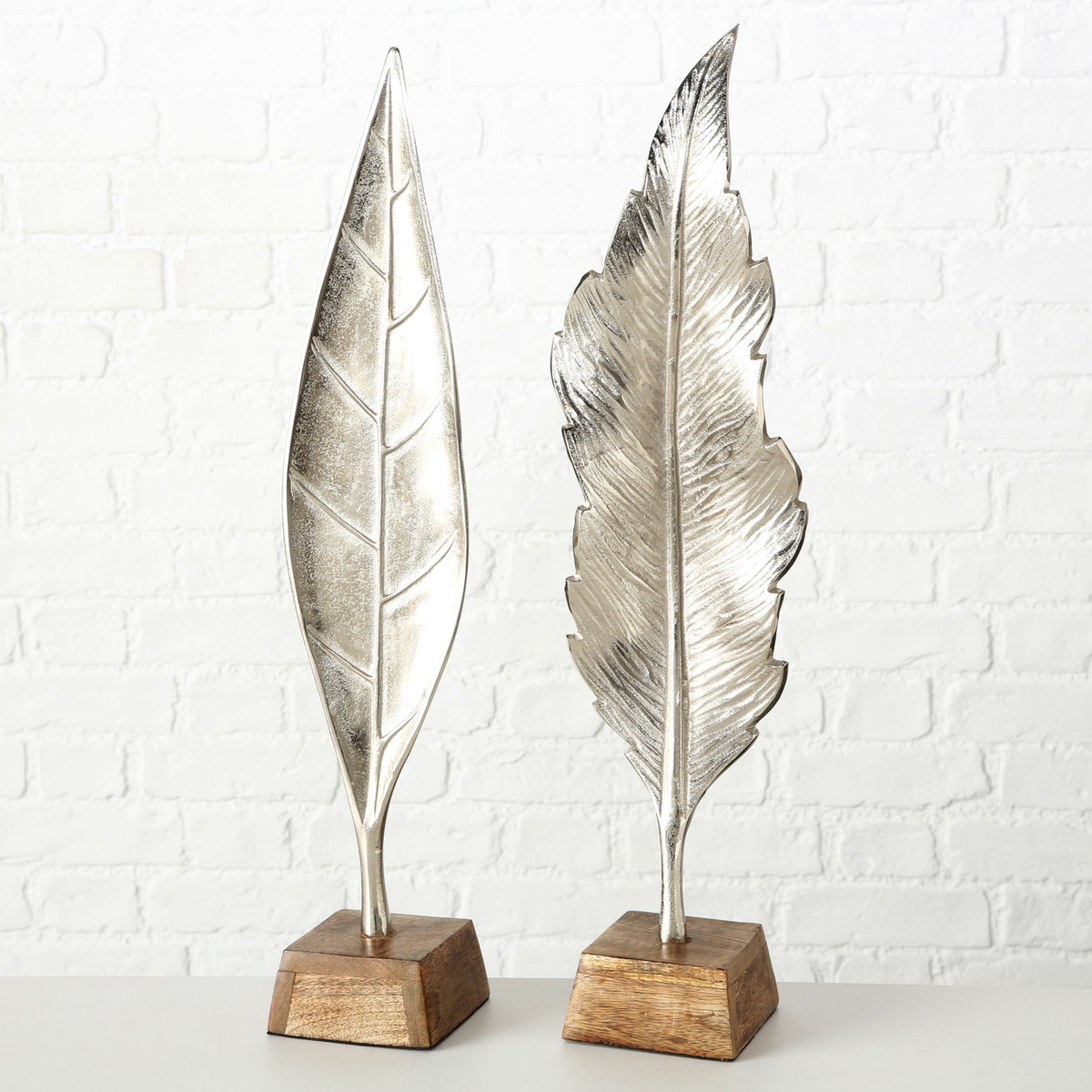 Dekoaufsteller Blatt 2-fach sortiert bei leitermann.de günstig kaufen Dekoaufsteller Blatt 2-fach sortiert