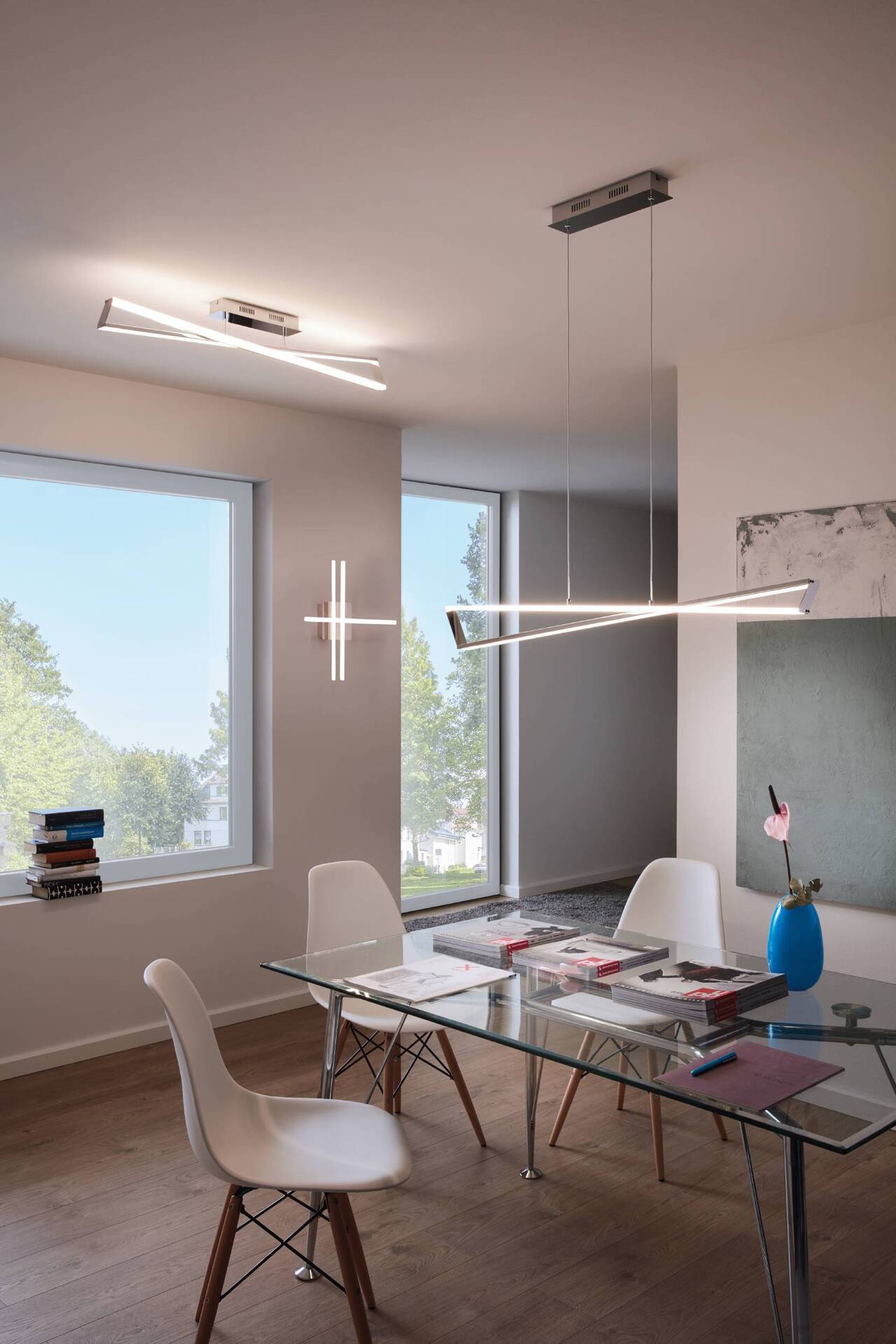 LED Wand- und Deckenleuchte Lasana
