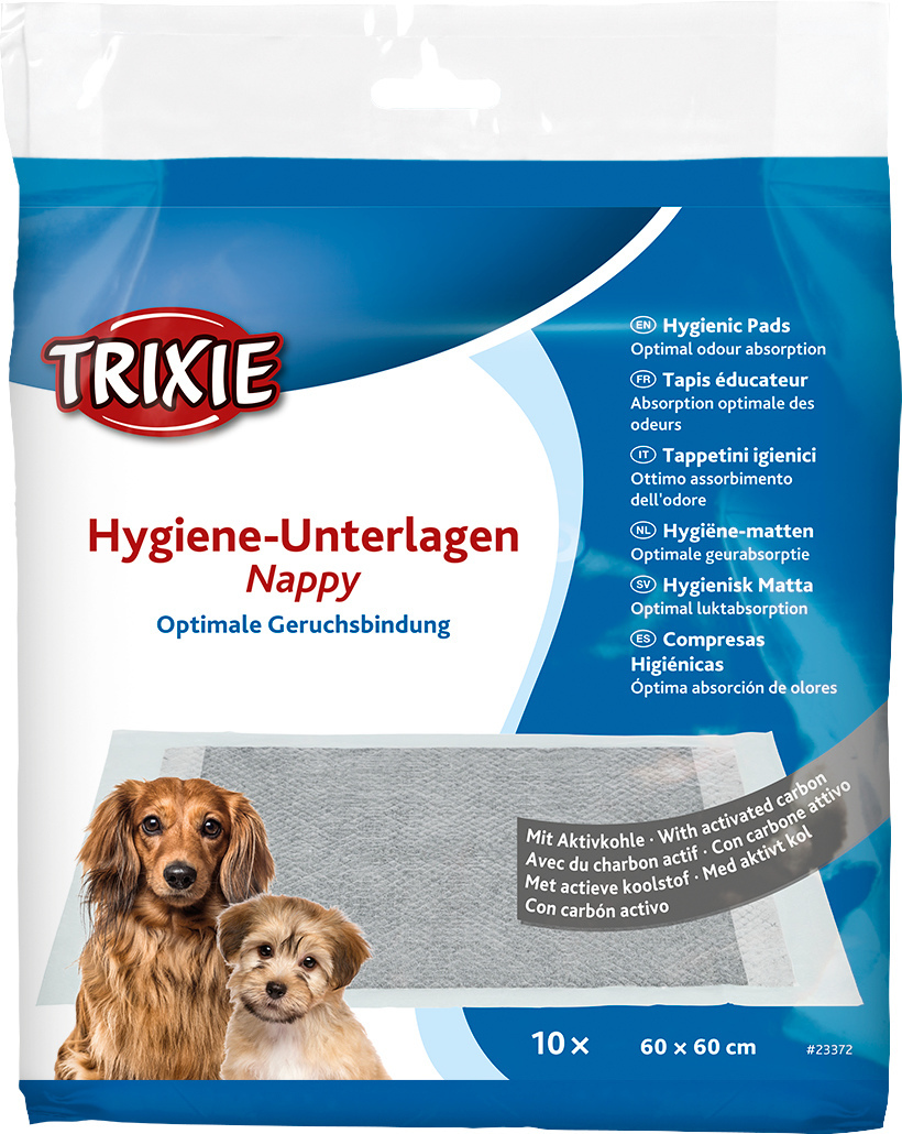 Trixie Heimtierbedarf Hygiene-Unterlage Nappy mit Aktivkohle