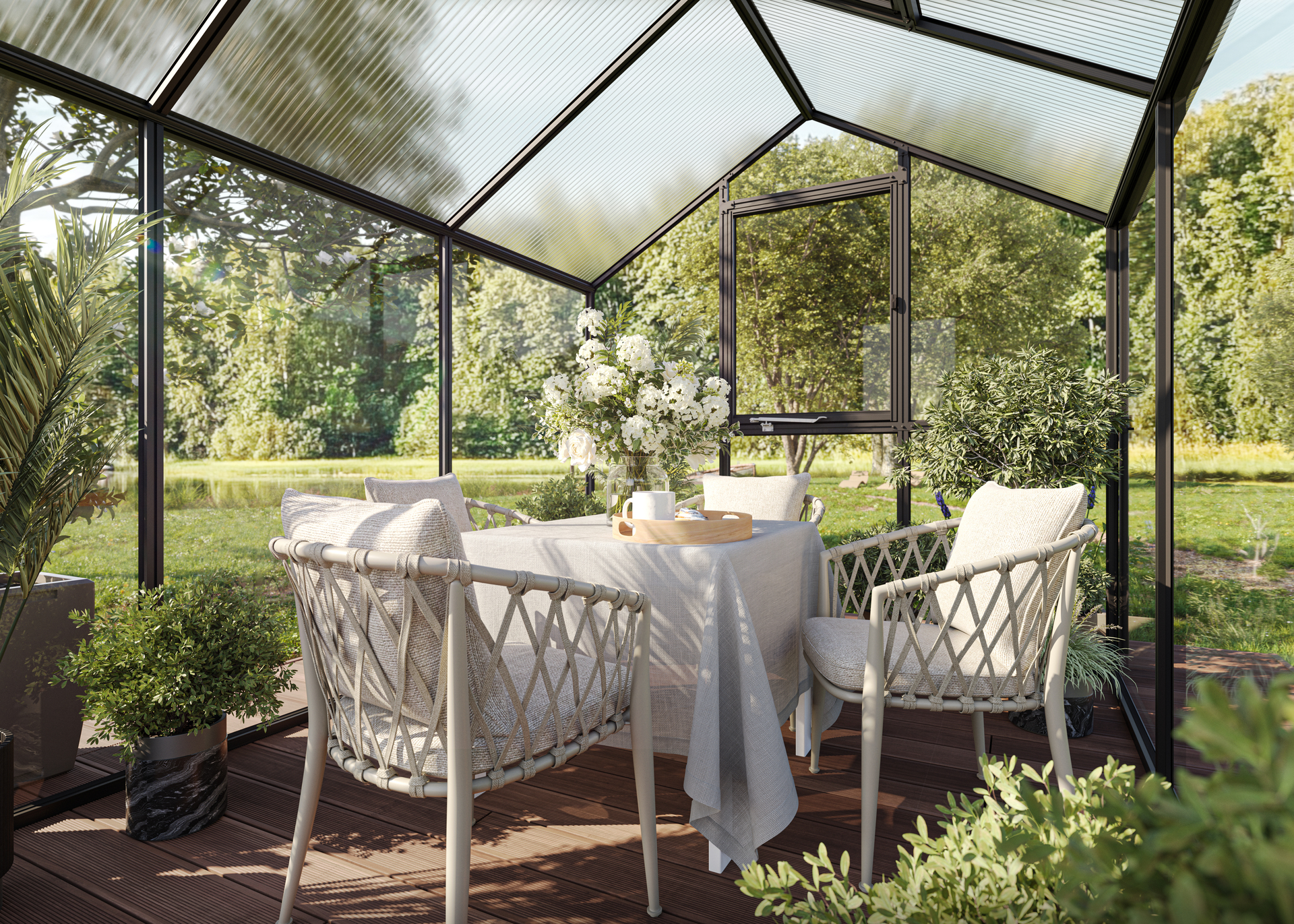 Gewächshaus Ortasia