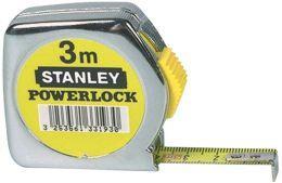 Taschenbandmass Metall 3m Powerlock Stanley 1 Stück