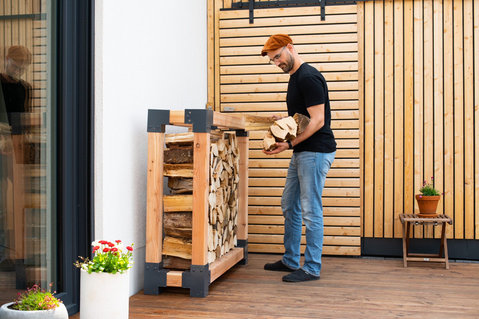 Kaminholzregal Michel