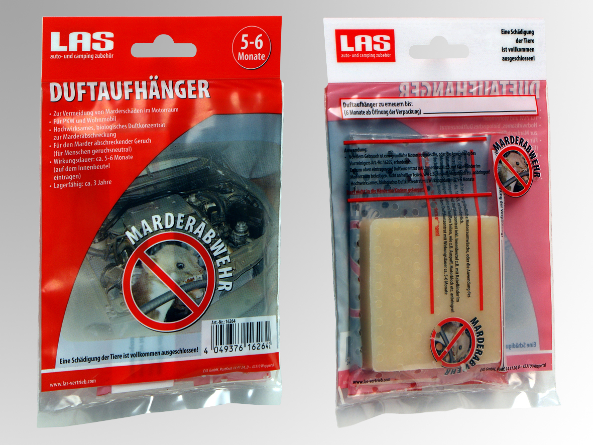 Marderabwehr-Duftaufhänger bei leitermann.de günstig kaufen Marderabwehr-Duftaufhänger