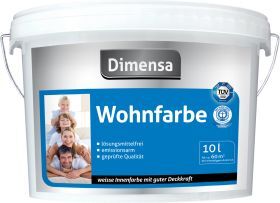 SCHLAU Großhandels GmbH Dimensa Wohnfarbe  weis