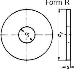 Scheibe DIN 440 R 22 zn HP 50 Stück bei leitermann.de günstig kaufen Scheibe DIN 440 R 22 zn HP 50 Stück
