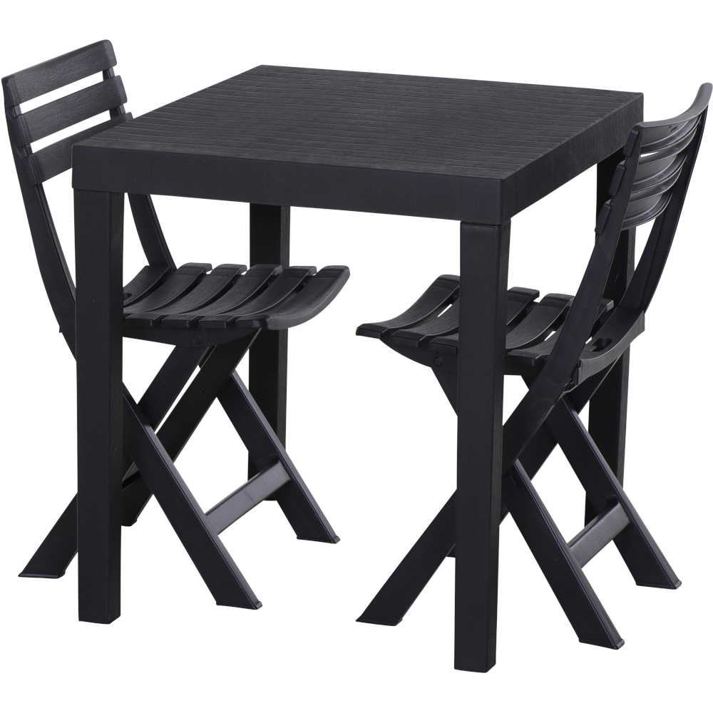 Balkon-Set Club anthrazit bei leitermann.de günstig kaufen Balkon-Set Club anthrazit