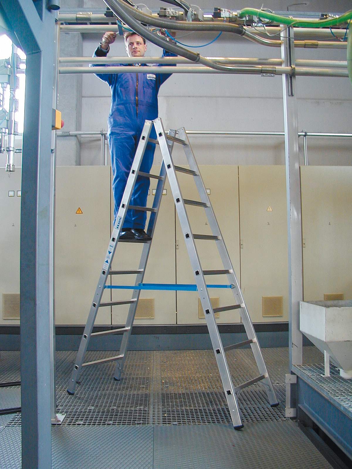 Sprossen-Doppelleiter Stabilo bei leitermann.de günstig kaufen Sprossen-Doppelleiter Stabilo