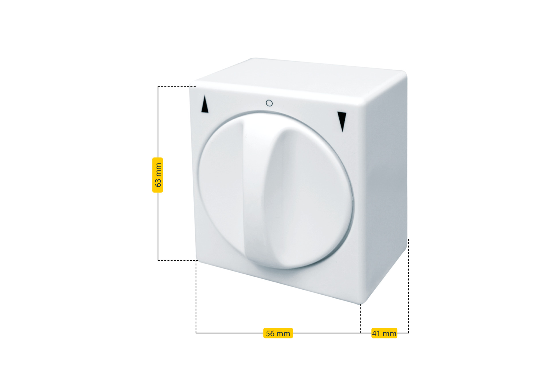 Rolladenschalter, weiß