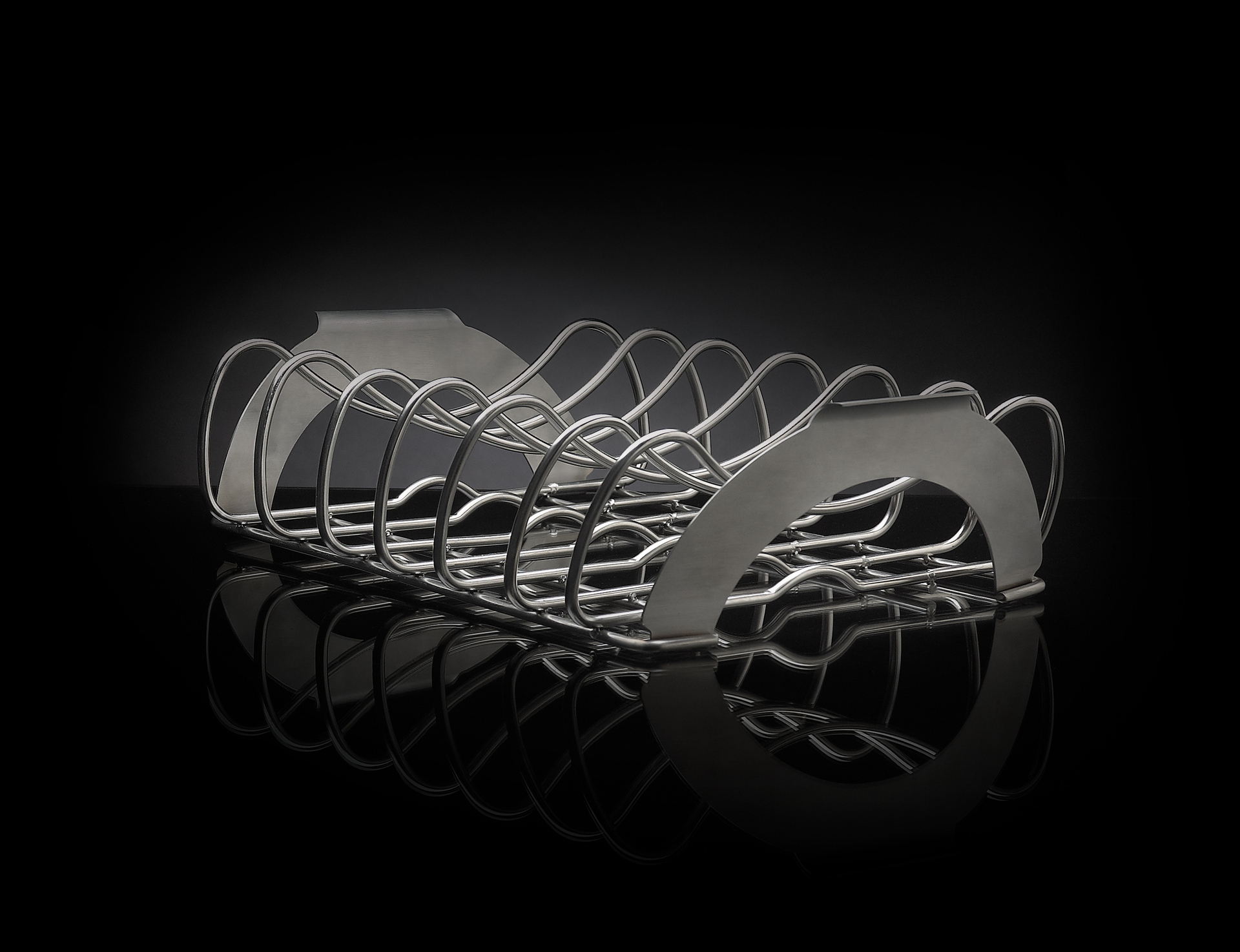 PRO Spare Rib Halter Edelstahl bei leitermann.de günstig kaufen PRO Spare Rib Halter Edelstahl