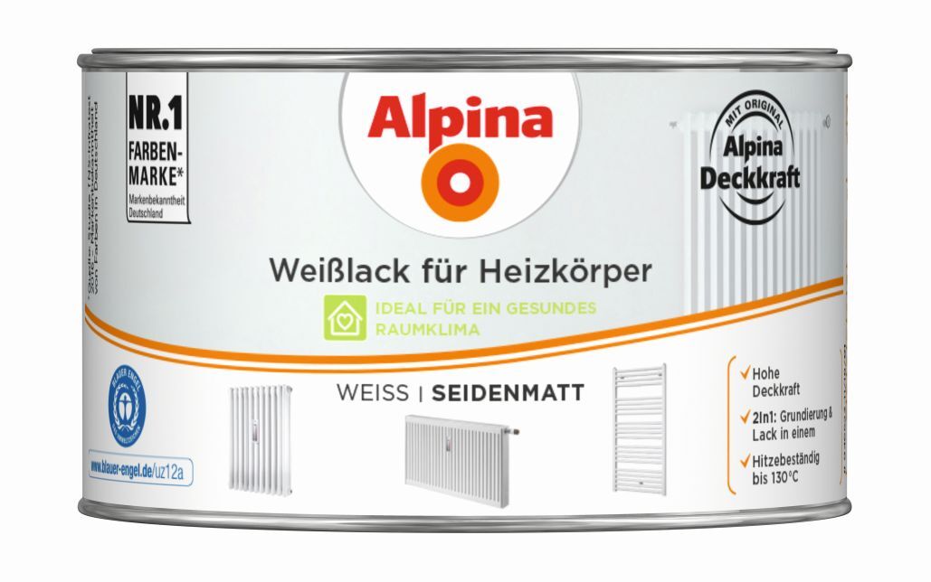 Alpina Farben GmbH Weißlack für Heizkörper