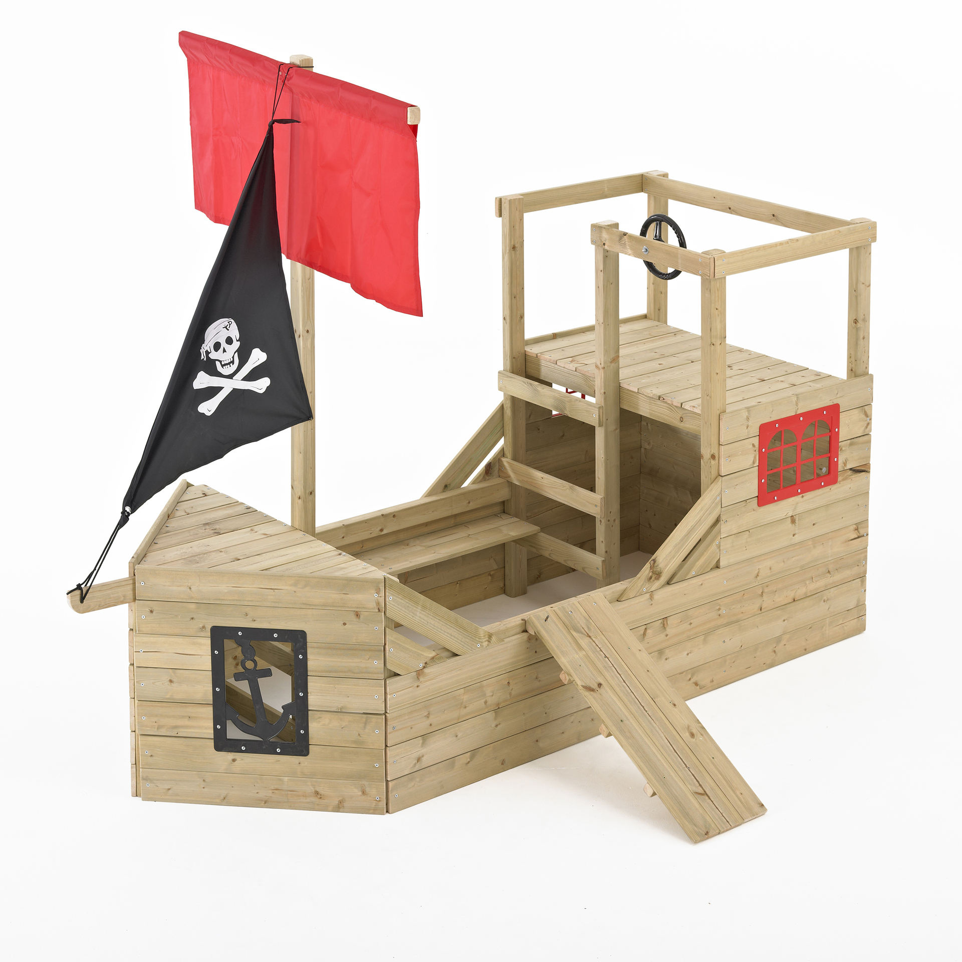 Piratenschiff Spielhaus Galleon bei leitermann.de günstig kaufen Piratenschiff Spielhaus Galleon