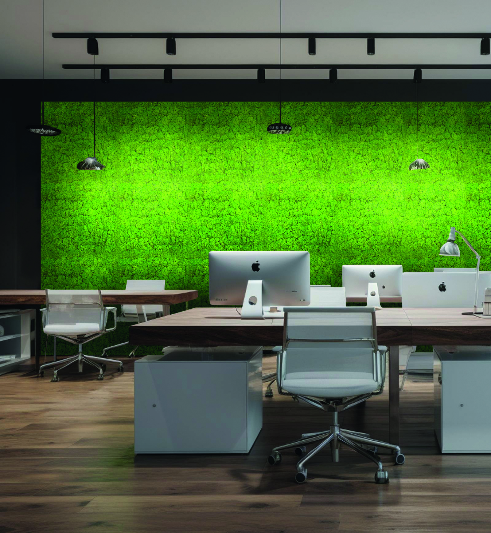 Wandpaneel Modular Wall Echtmoos