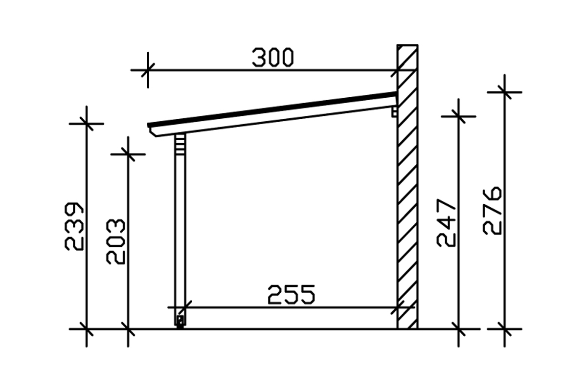 Terrassenüberdachung Ancona
