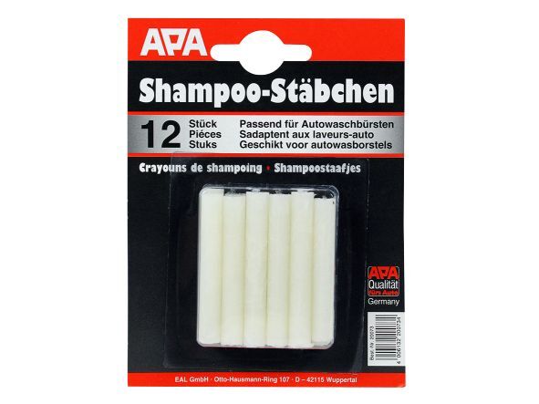 Shampoo-Stäbchen für Waschbürsten