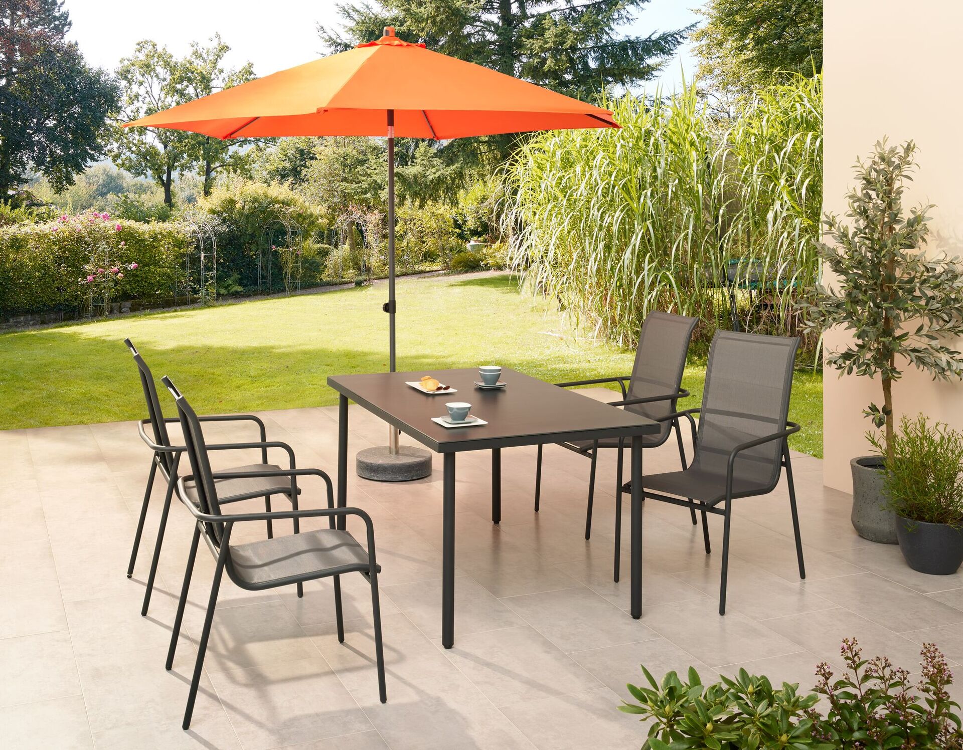 Virgo Dining Set 5-teilig