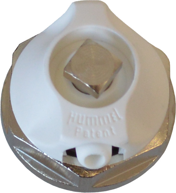 Entlüftungsstopfen Messing verchromt