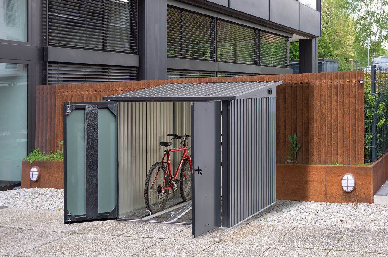 Fahrradgarage für 3 Fahrräder bei leitermann.de günstig kaufen Fahrradgarage für 3 Fahrräder