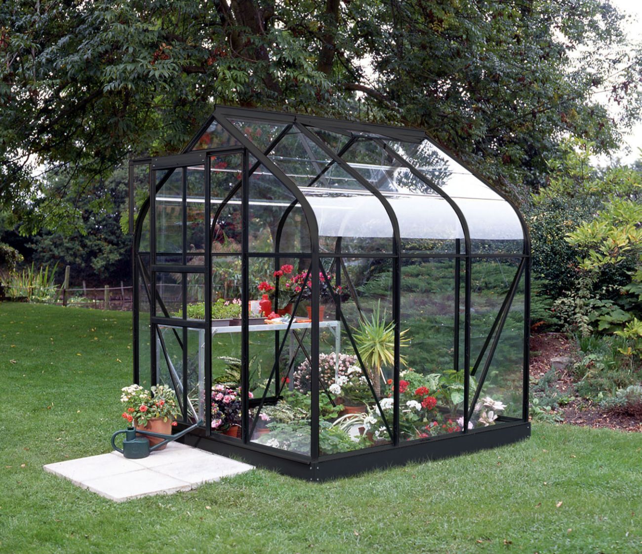 Gewächshaus Orion 3800, ESG 3mm bei leitermann.de günstig kaufen Gewächshaus Orion 3800, ESG 3mm