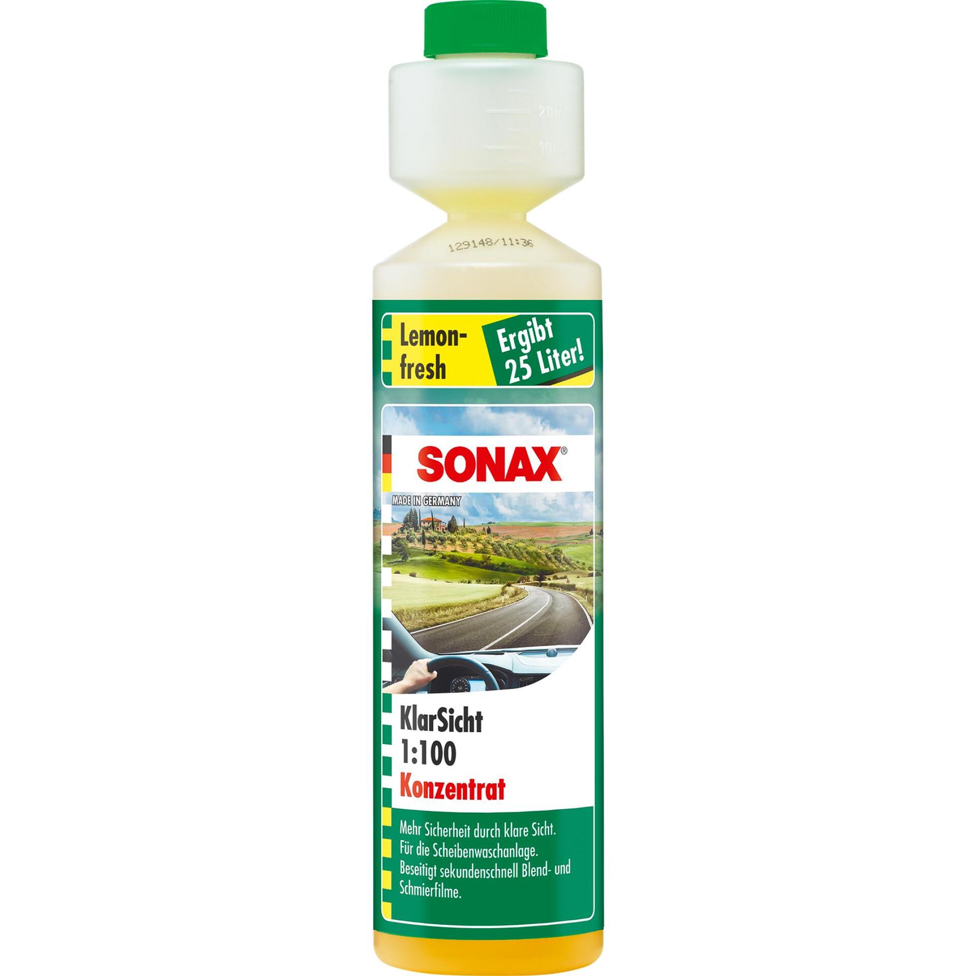 SONAX KlarSicht 1:100 Konzentrat Lemon 250ml