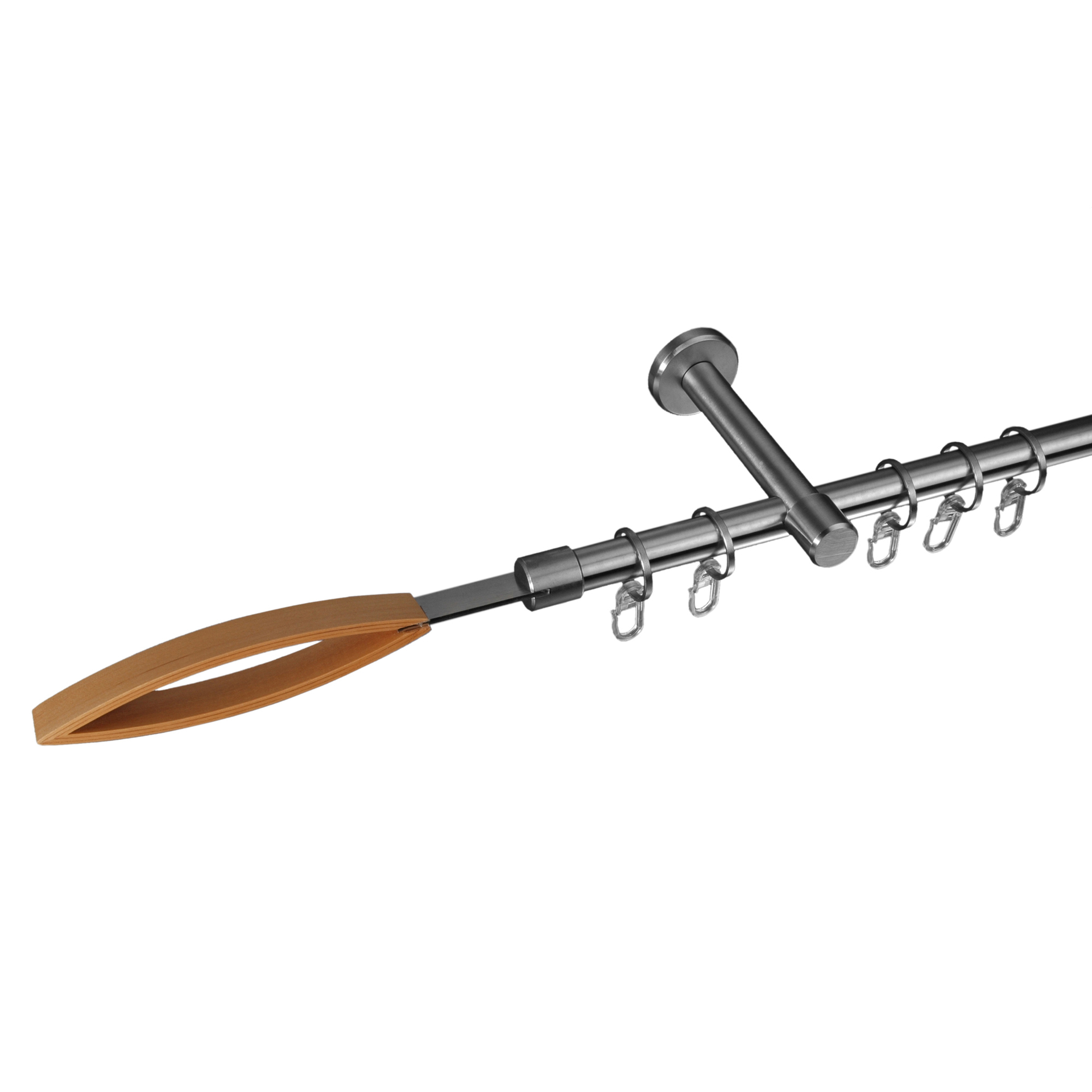 Gardinenstange Skagen 16 mm Stilgarnitur aus Edelstahl