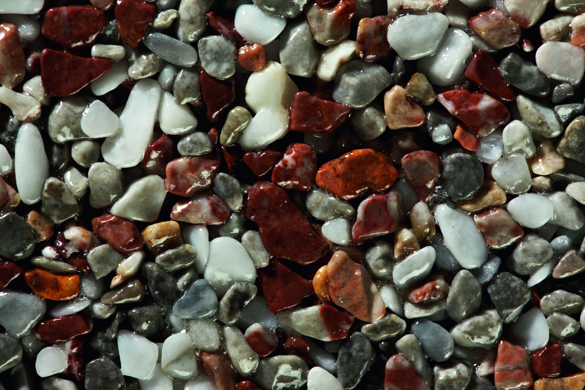 Naturstein-Teppich Marmorkiesel