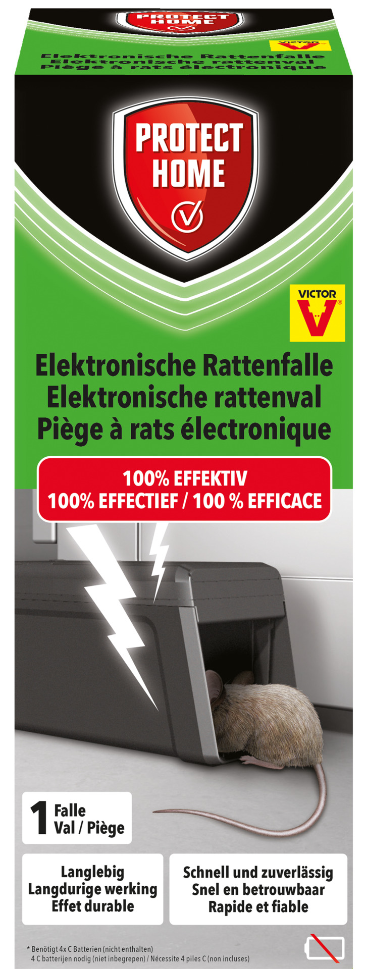 Elektronische Rattenfalle