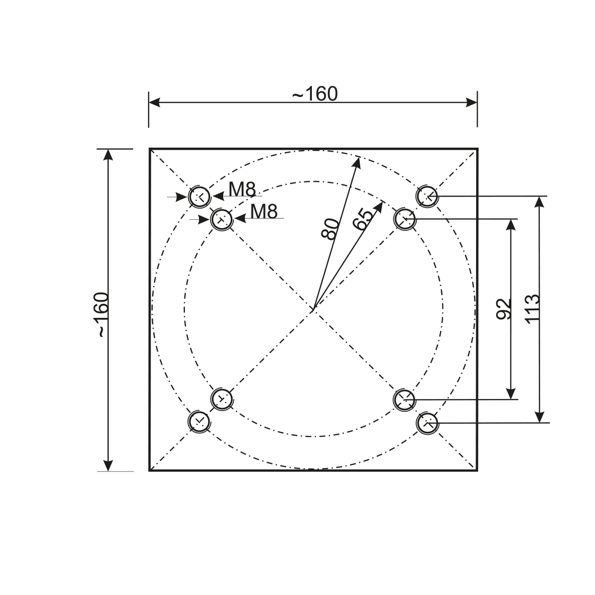 Ampelschirm Rhodos Twist