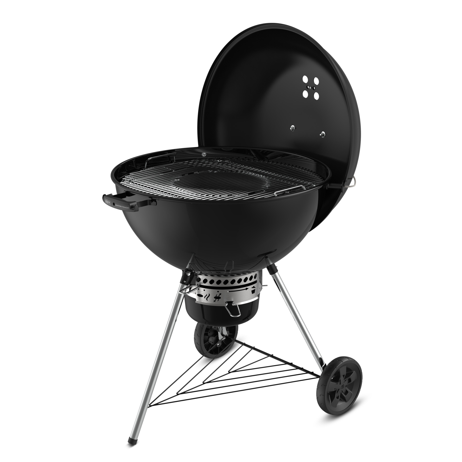 Weber Master-Touch E-6755 Holzkohlegrill, 67cm, schwarz
