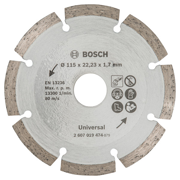 Bosch Diamanttrennscheibe 115 Baumaterial