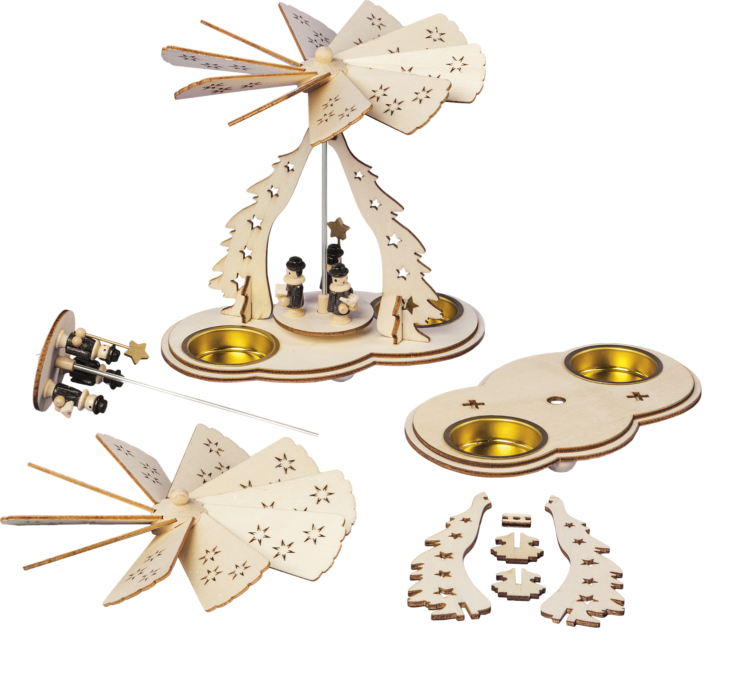 Bastelset Pyramide bei leitermann.de günstig kaufen Bastelset Pyramide