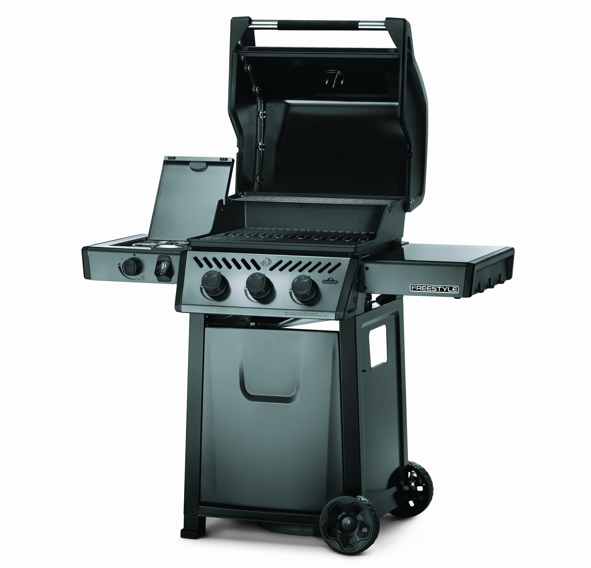 Gasgrill Freestyle 365, mit Seitenbrenner, Graphit bei leitermann.de günstig kaufen Gasgrill Freestyle 365, mit Seitenbrenner, Graphit