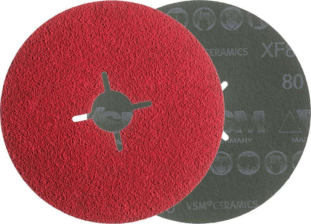 Fiberschleifscheibe XF850125mm K36 VSM bei leitermann.de günstig kaufen Fiberschleifscheibe XF850125mm K36 VSM