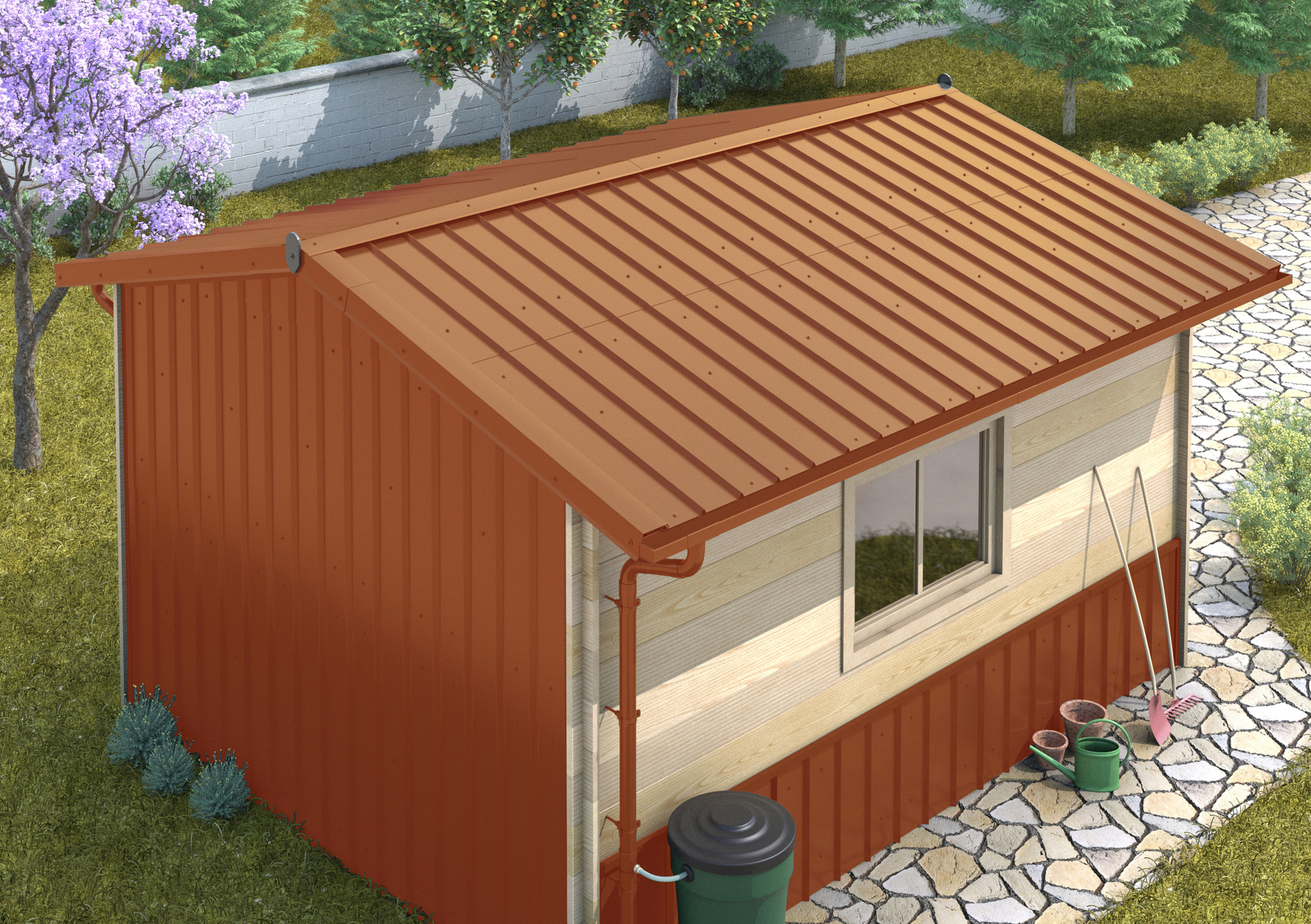 SDF Dach- & Fassadenblech "piccolo", 580mm x 1,18m bei leitermann.de günstig kaufen SDF Dach- & Fassadenblech "piccolo", 580mm x 1,18m