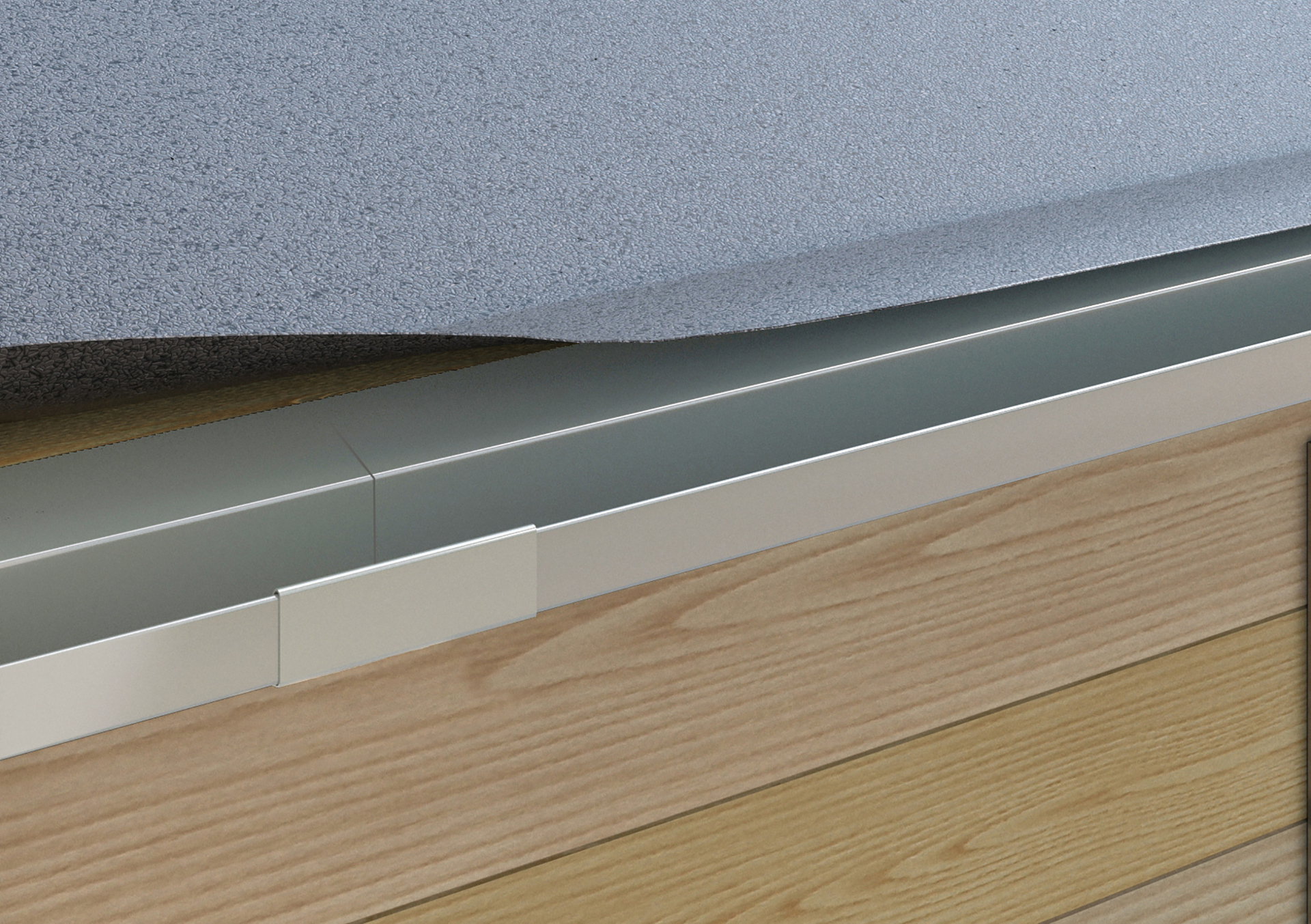 Verbinder für SDF-Kastenrinne "piccolo" RG 70