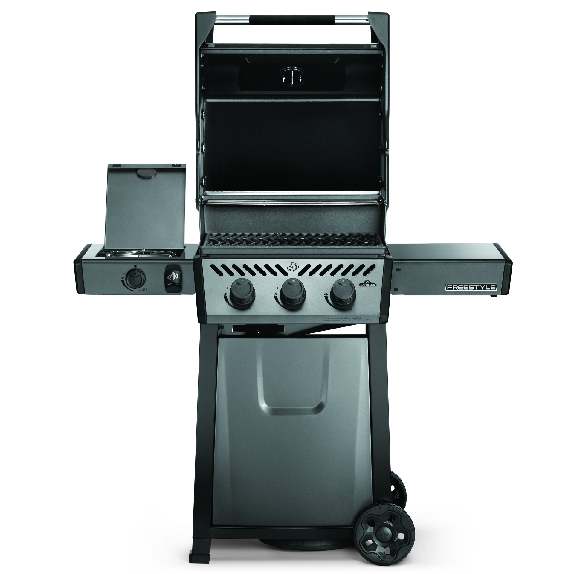 Gasgrill Freestyle 365, mit Seitenbrenner, Graphit