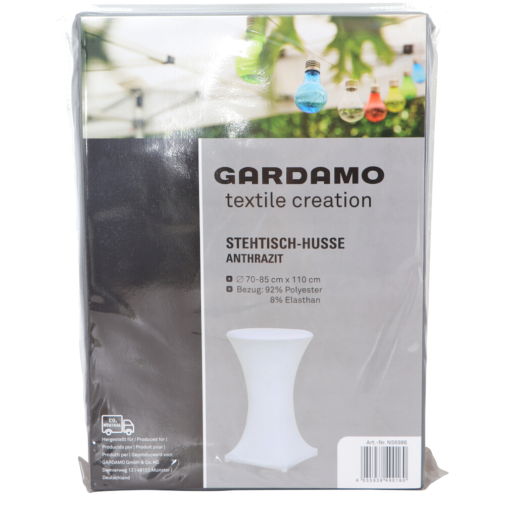 Stehtisch-Husse Ø70-85/H110cm bei leitermann.de günstig kaufen Stehtisch-Husse Ø70-85/H110cm