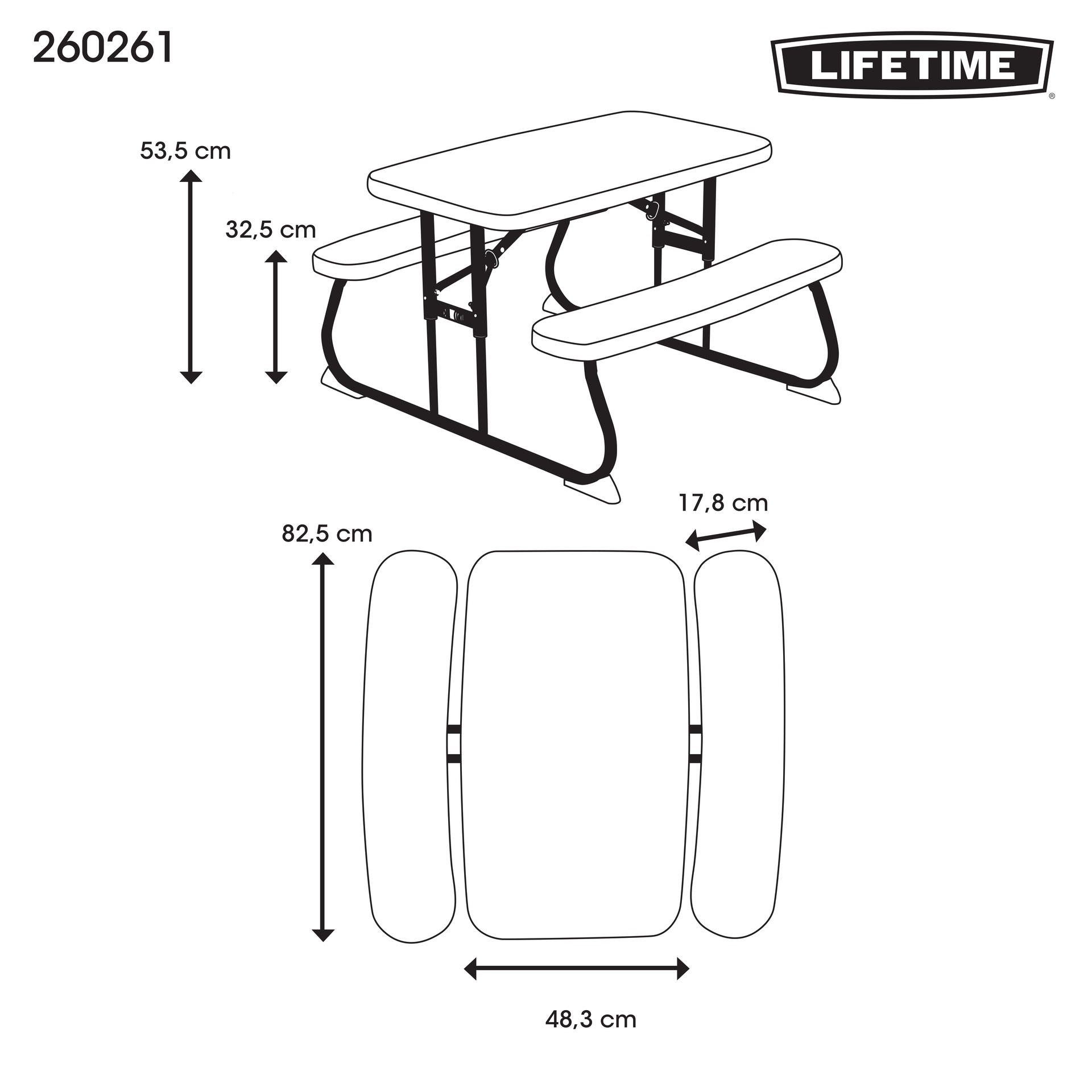 Picknickgarnitur Kids