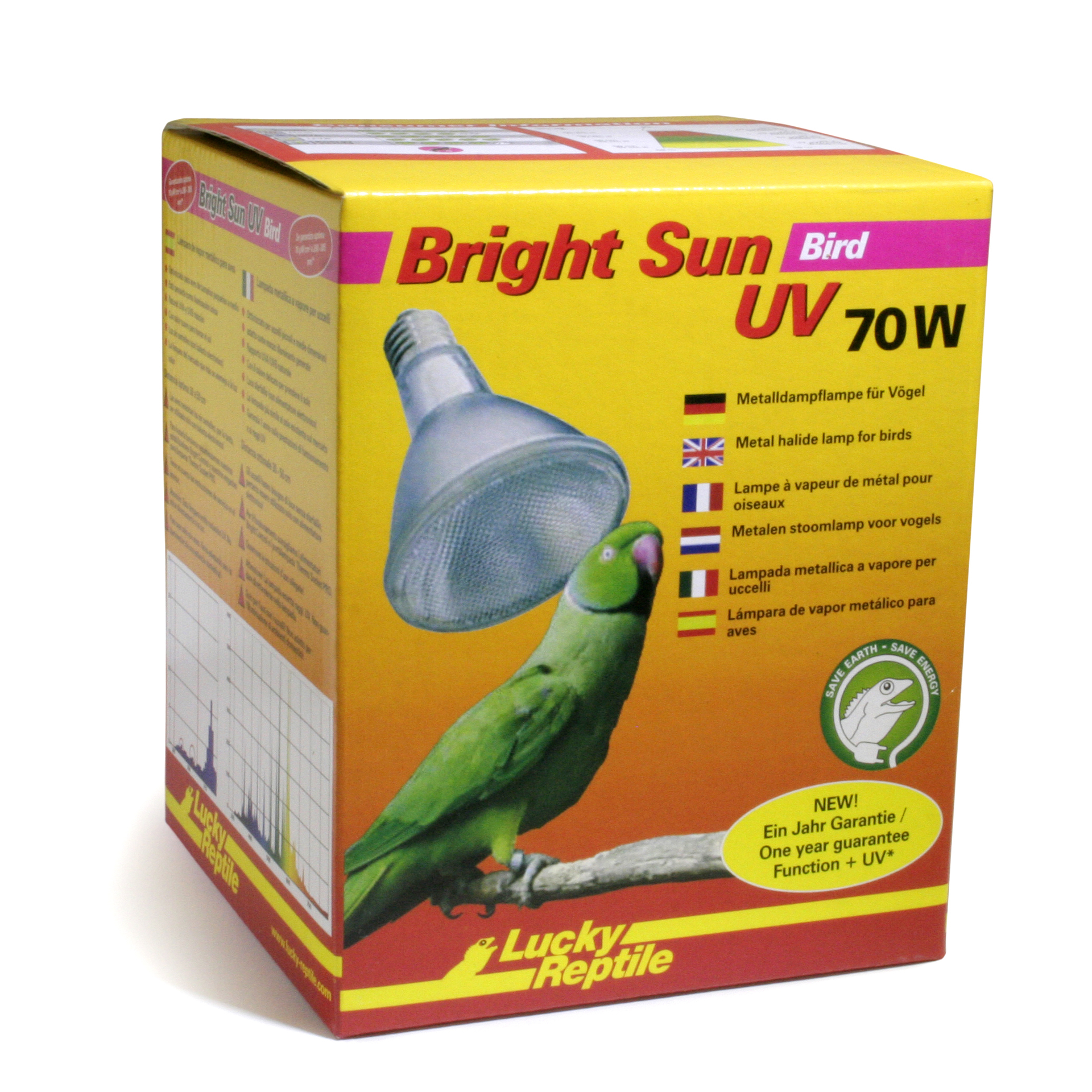 Lucky Reptile Bright Sun UV Bird 70 W
