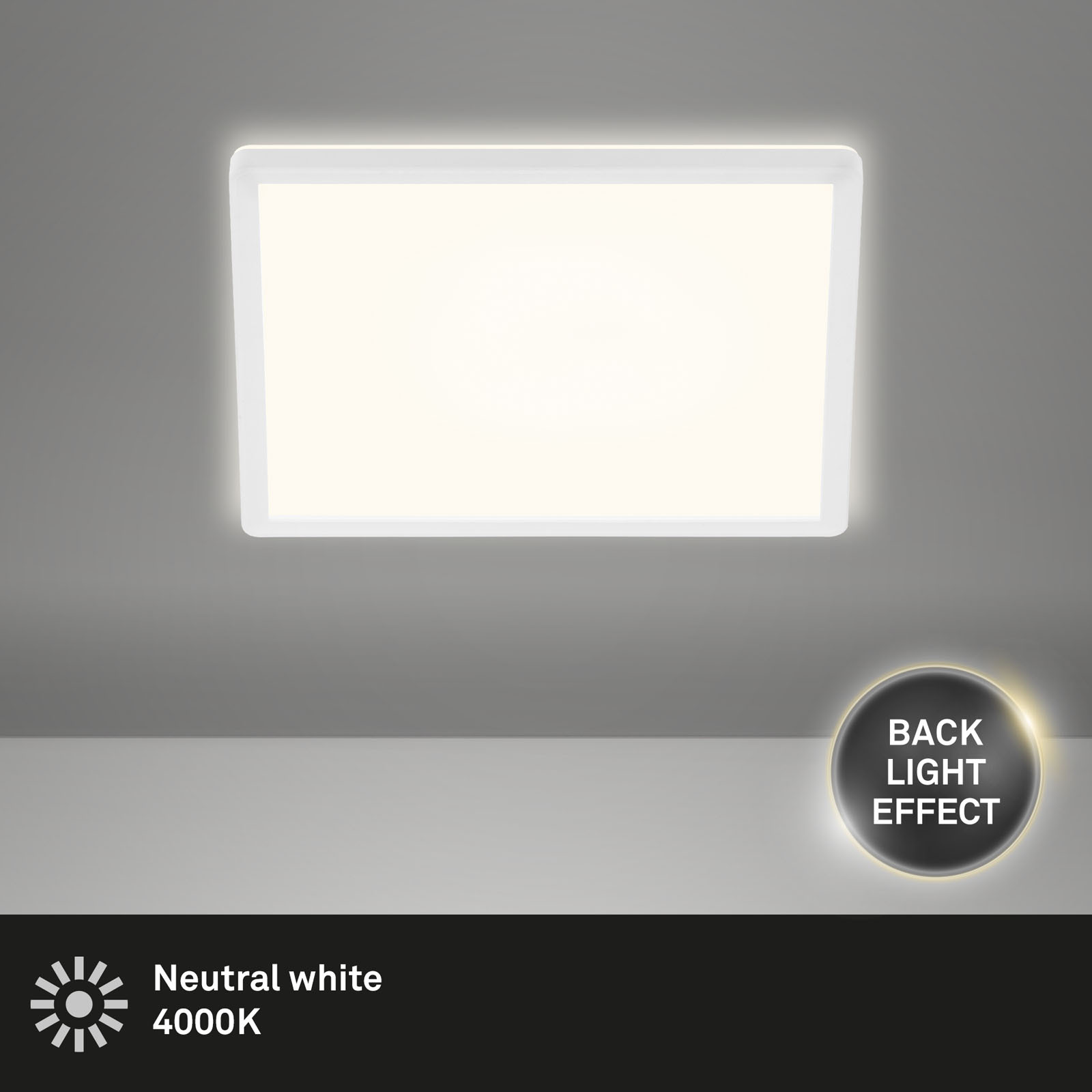 SLIM LED Panel, weiß