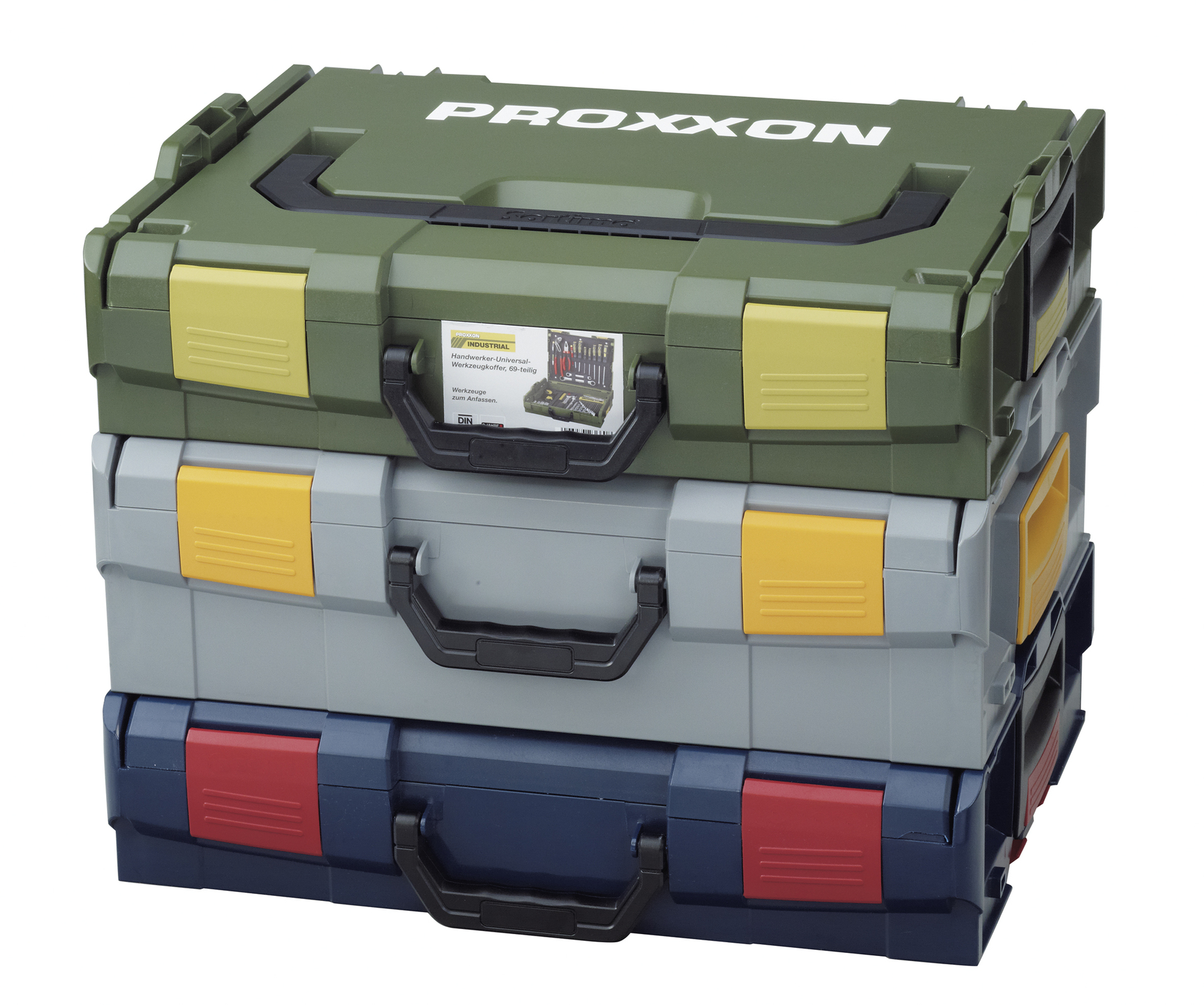 Handwerker-Universal-Werkzeugkoffer in der bewährten L-BOXX bei leitermann.de günstig kaufen Handwerker-Universal-Werkzeugkoffer in der bewährten L-BOXX
