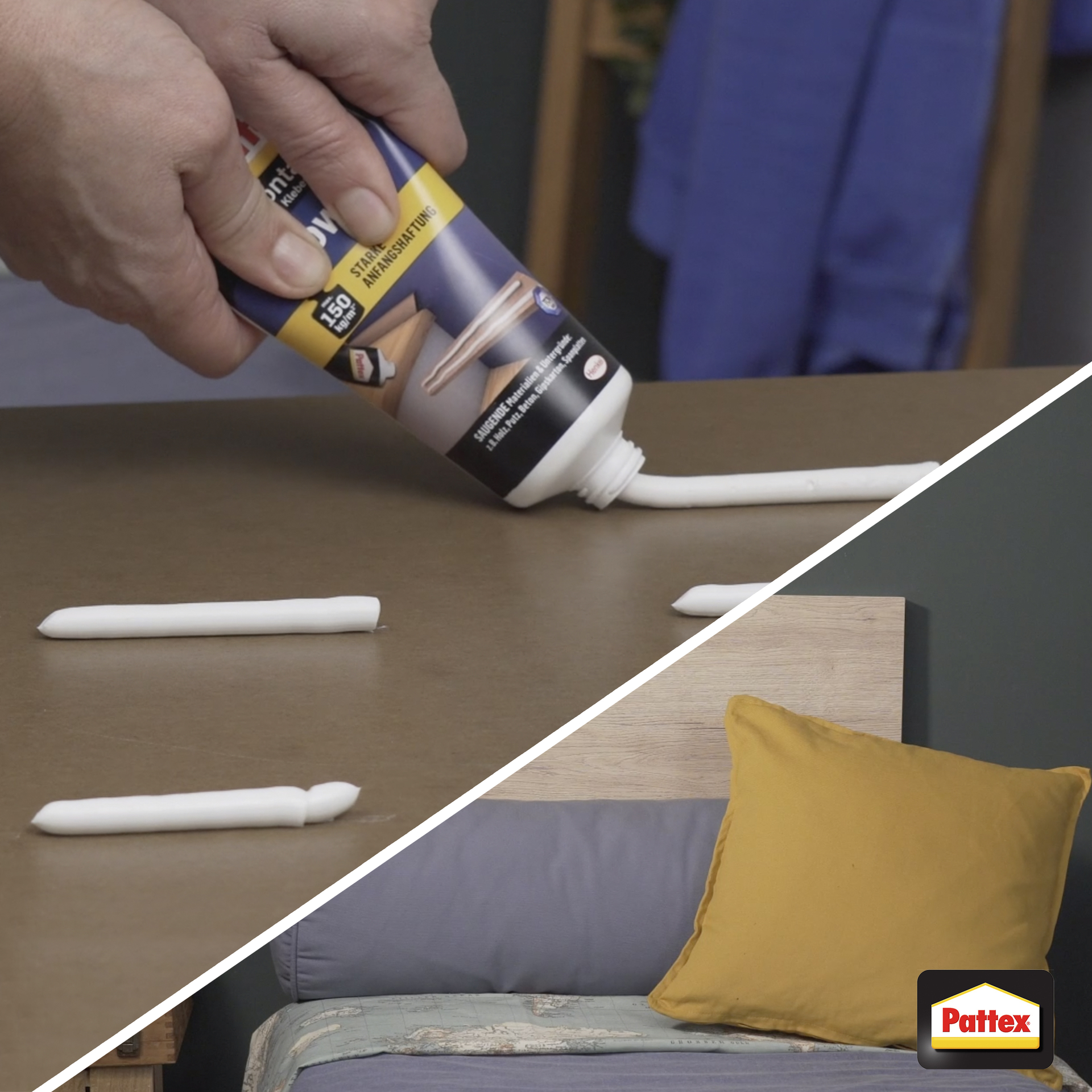 Pattex Montage Power 250g Tube, weiß bei leitermann.de günstig kaufen Pattex Montage Power 250g Tube, weiß