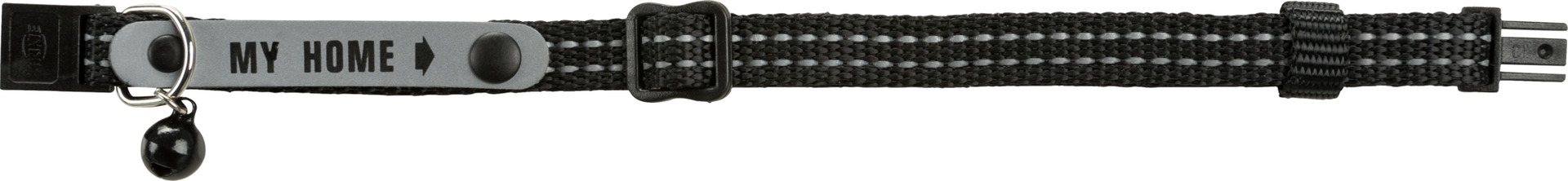 Halsband mit Adresslasche, reflektierend