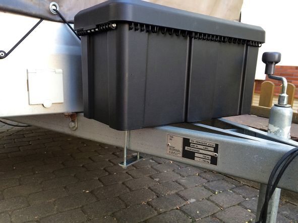 Anhänger Deichselbox abschließbar