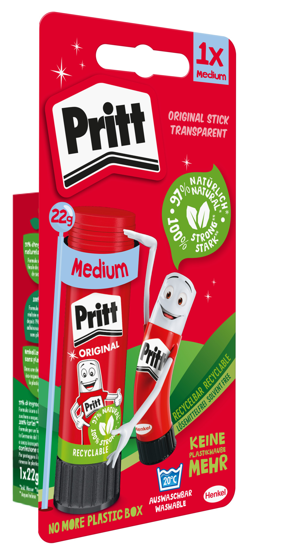 Klebestift Original, trocknet transparent bei leitermann.de günstig kaufen Klebestift Original, trocknet transparent