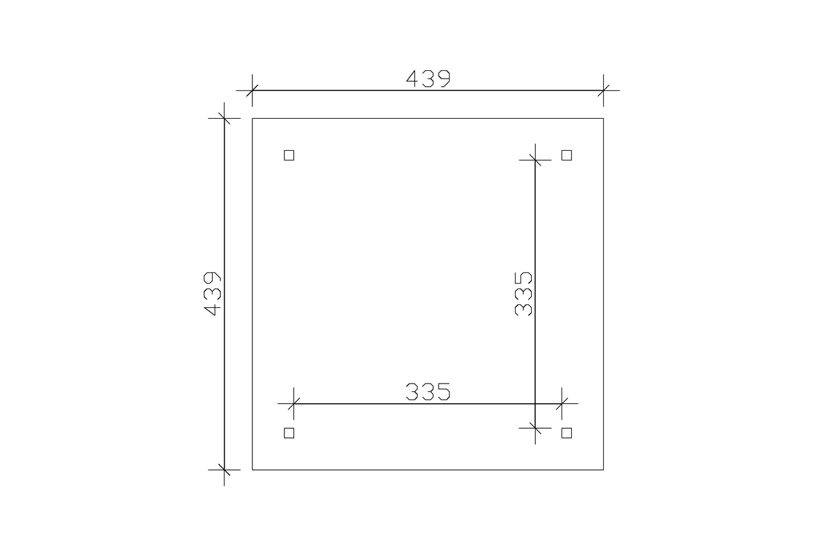 4-Eck Pavillon Cannes bei leitermann.de günstig kaufen 4-Eck Pavillon Cannes